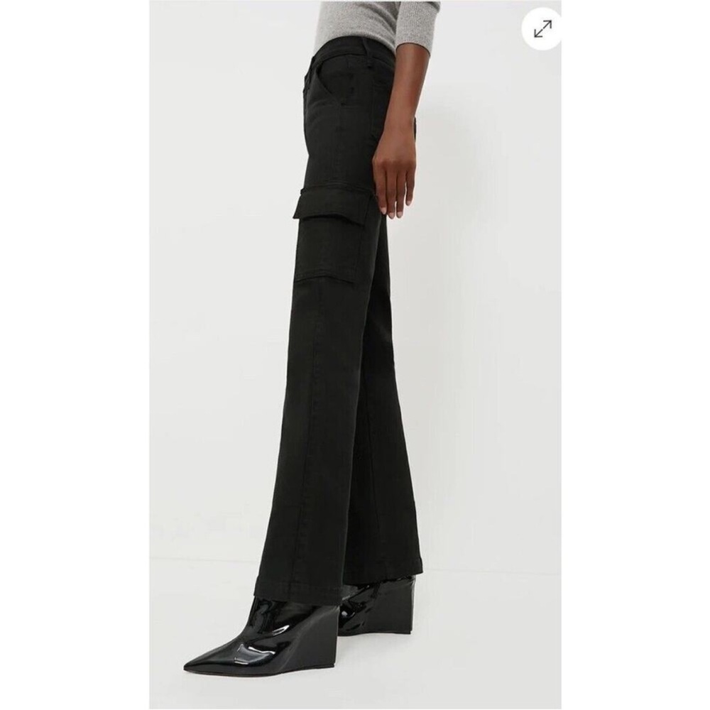 NWOT Mother The Straight Up Rambler Cargo 
Jeans Pants in Pitch size 28 - Picture 4 of 16